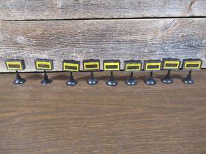 Lot of 9 Digital Thermometer w Suction Base