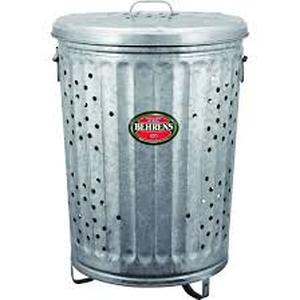 Behrens RB20 ComposterRubbish Burner, 20 gal Capacity, Steel