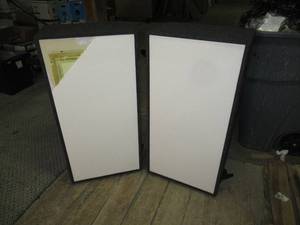 Lot of 2 Large Portable Speakers