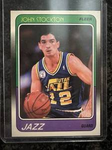 John Stockton 1988 Fleer Rookie