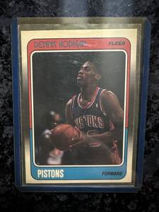 Dennis Rodman 1988 Fleer Rookie