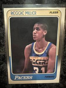 Reggie Miller 1988 Fleer Rookie #57