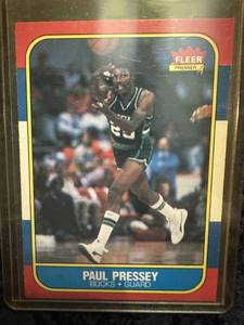 Paul Pressey 1986 Fleer #88