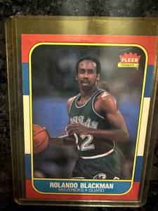 Rolando Blackman 1986 Fleer #11