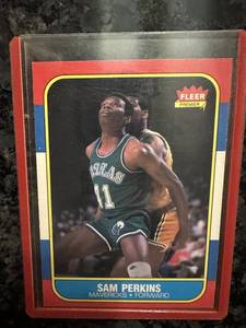 Sam Perkins 1986 Fleer #86