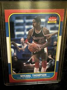 Mychal Thompson 1986 Fleer #111