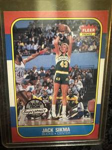 Jack Sikma 1986 Fleer #102