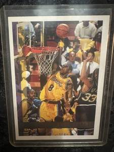 Kobe Bryant 1997 Topps 2nd year card #171