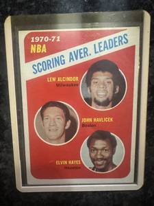 1971 Topps Scoring Leaders - Lew Alcindor