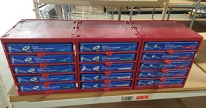 lot 4 image: (3) Bins of Hardware - Machine Screws