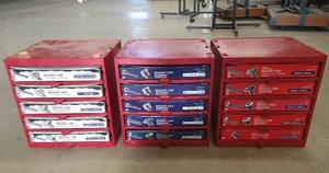 lot 6 image: (3) Bins of Hardware - Socket Cap Screws