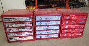 lot 7 image: (3) Bins of Hardware - Socket Cap Screws