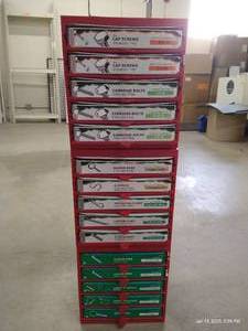 lot 10 image: (3) Bins of Hardware - Cap Screws & Misc. Pins