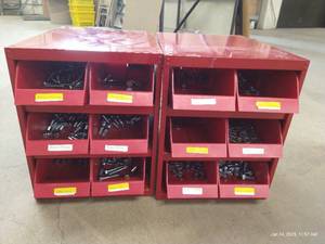 lot 59 image: (2) Bins of Hardware - Miscellaneous Bolts, Etc