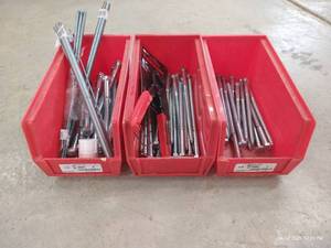 lot 73 image: (3) Bins of Miscellaneous Hardware