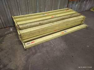 lot 87 image: (6) 6 Pallet Rack Beams