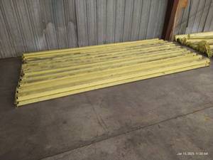 lot 90 image: (6) 12 Pallet Rack Beams