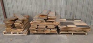 lot 140 image: (3) Pallets of Miscellaneous Wood
