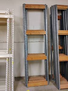 lot 183 image: 9x30x46-12 Shelving - Comes With Ends And Drop in Boards