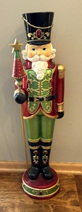 lot 105 image: Large Festive Nutcracker