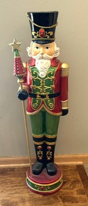 lot 87A image: Large Nutcracker Decorative Figurine