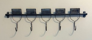 lot 32 image: Decorative Metal Wall Hooks