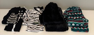 lot 70 image: Adorable Lot of Youth Pajamas Including Cat & Jack, L&D and More
