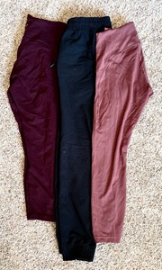 lot 71 image: Two Pairs of Lulu Lemon Leggings and 1 Lulu Lemon Jogger