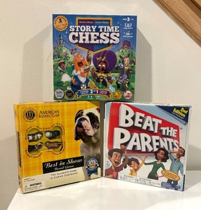 lot 281 image: New Story Time Chess, Beat The Parents and Best in Show Games