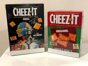 lot 57B image: Minecraft and Battlegrounds Limited Edition Cheez-its