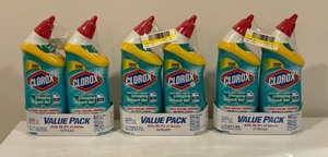 lot 361 image: Six New Bottles of Clorox Bleach Gel Toilet Bowl Cleaner