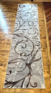 lot 437C image: Iron Fleur Ruggable Rug  Runner