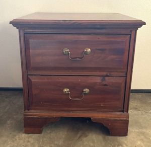 lot 485 image: Side Table  Nightstand