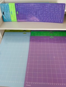 lot 428 image: Variety of Cricut Cutting Mats