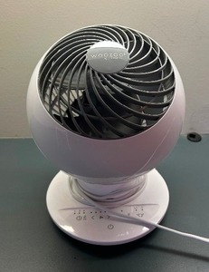 lot 440 image: Small White Woozoo Round Ball Fan