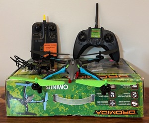 lot 394 image: Dromida - Ominus UAV Drone Quadcopter  238mm Intense Performance Quad