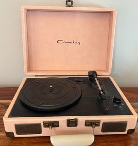 lot 399 image: Pink Corsley Record Player