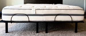 lot 385 image: Adjustable Bed Platform King Size