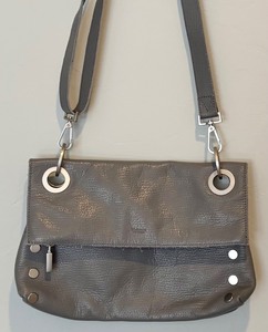 lot 166 image: Crossbody Montana Medium Fold Over Gray Neutral by Hammitt