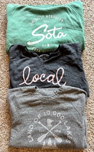 lot 167 image: Local  Sota Land of 10,000 Lakes Sweatshirts