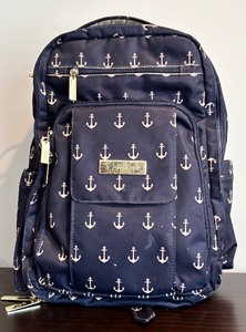 lot 148 image: Ju-Ju-Be Diaper Nautical Backpack