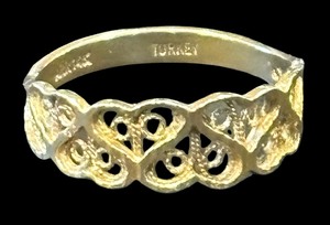 lot 222K image: Gorgeous 14K Gold Ring