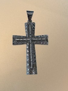 lot 36C image: Sterling Silver Cross Pendant