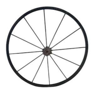 lot 24 image: Decorative Vintage Decorative Wheel