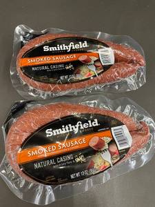 Smithfield Smoked Sausage - Set of 2 Packs, 13 oz Each