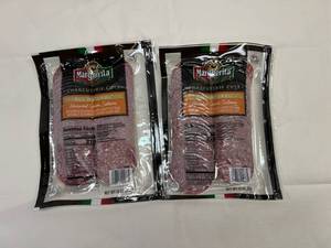 lot 251 image: F. 2x12oz Margherita Uncured Genoa Salami