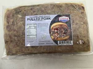 lot 232 image: C. 5lbs Daily Choice Pulled Pork