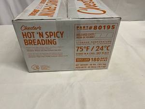 lot 348 image: 40lbs Chesters Hot N Spicy Breading