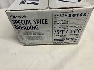 lot 355 image: 40lbs Chesters Special Seasoning Breading