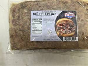 lot 231 image: C. 5lbs Daily Choice Pulled Pork